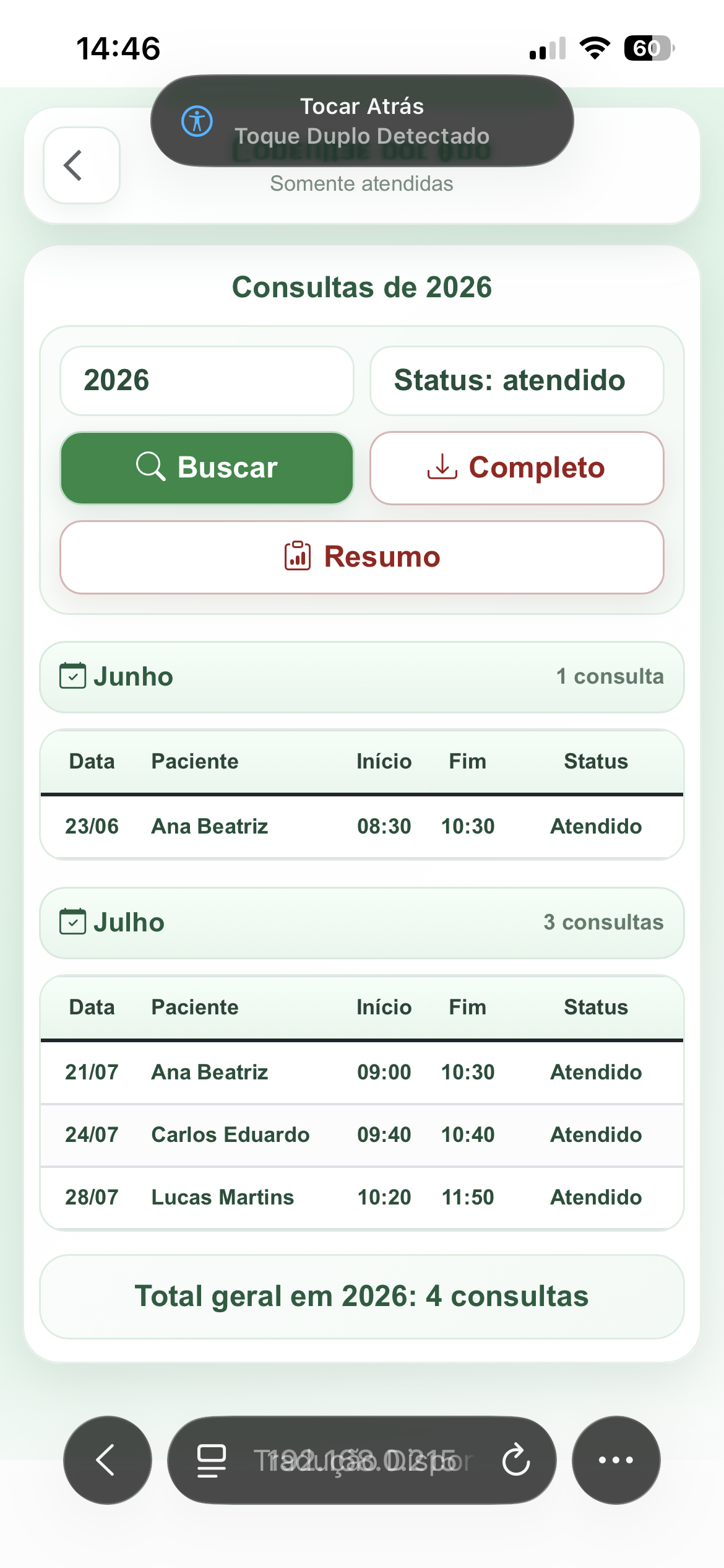 Consultas do DoutorGrin